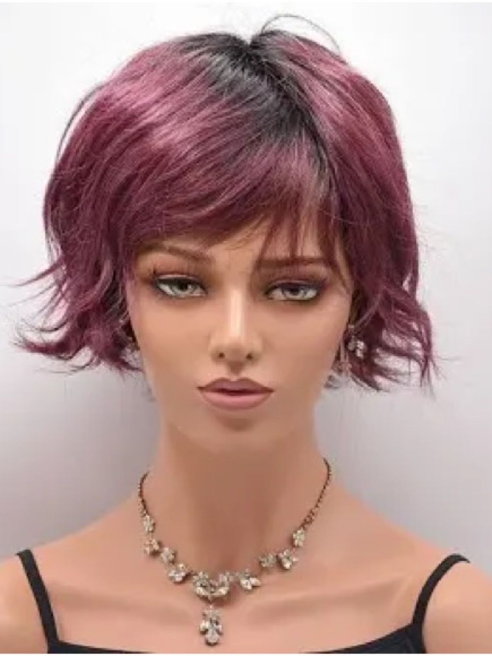 Wyatt Wig by Rene of Paris in Plumberry Jam -LR (long rooted)